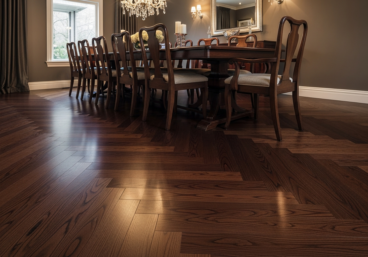 Hardwood flooring installation